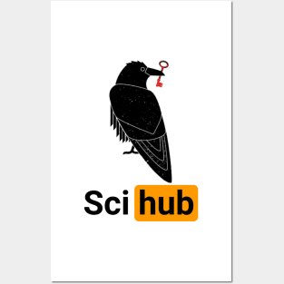 Scihub Raven Posters and Art